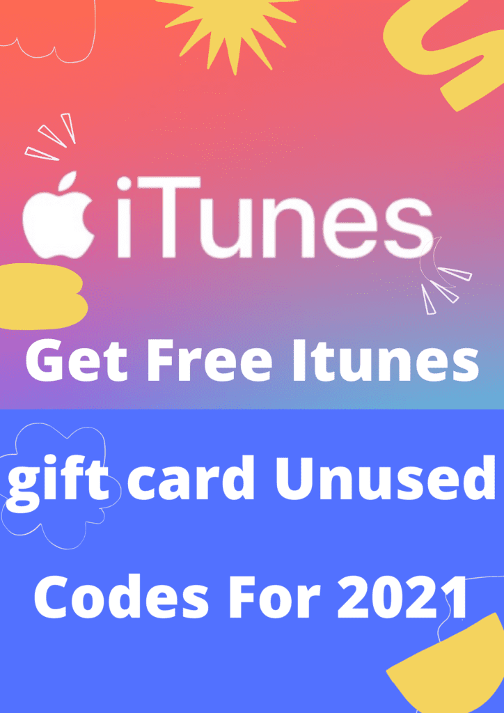  iTunes Gift Card Code