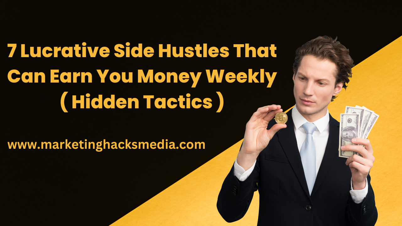 Lucrative Side Hustles to Make Money Online: Top Picks!