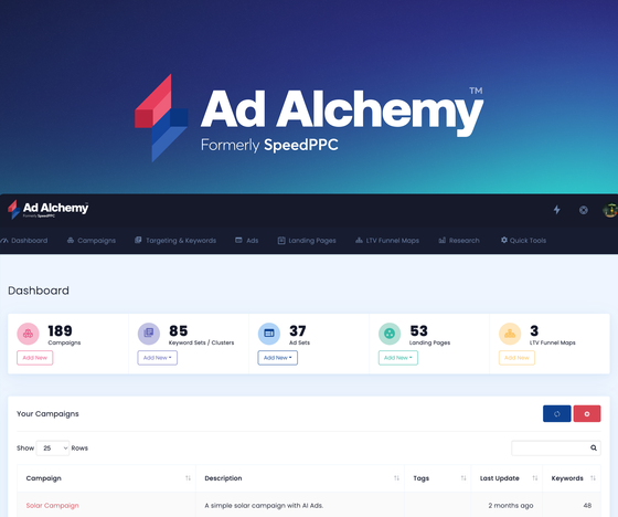 Ad Alchemy - Scale Your Ppc Campaigns Using Ai