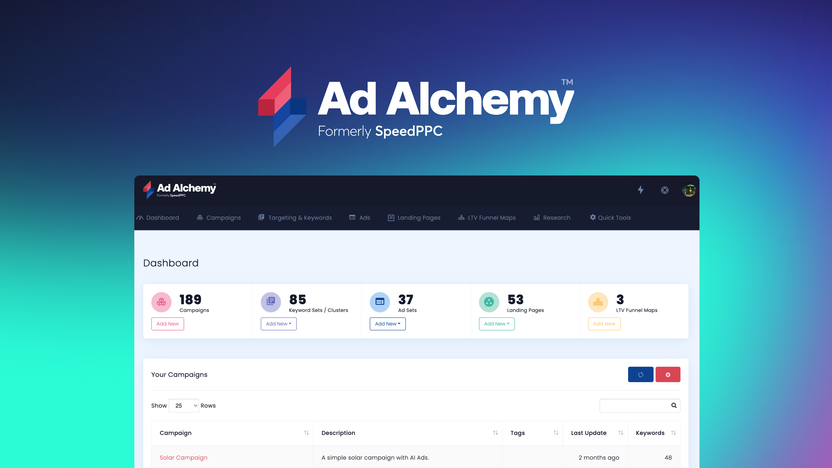 Ad Alchemy - Scale Your Ppc Campaigns Using Ai