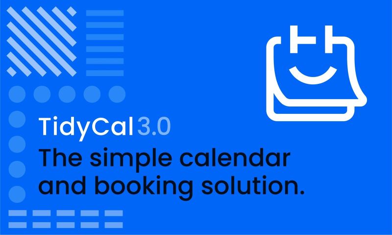 Tidycal - Simple Calendar Management And Booking Solution