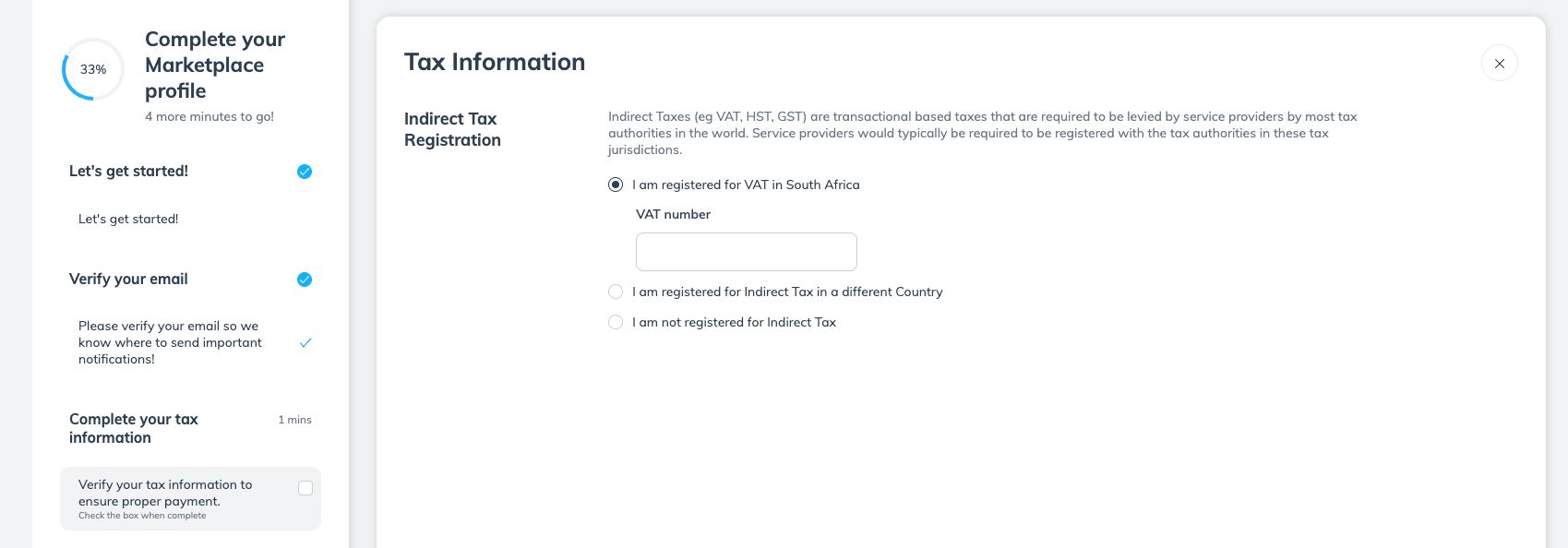How Do I Set Up My Profile on Impact.Com After Registration ?