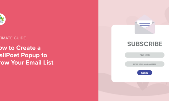 How to Build an Email List With Mailpoet