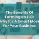 What Are the Benefits of Forming an Llc?