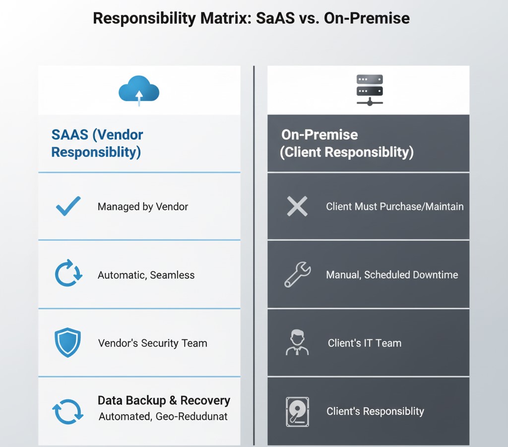 Core Comparison 3 Maintenance, Security, and IT Burden