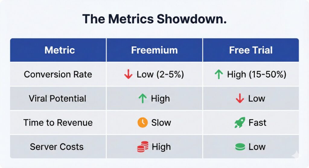 Freemium vs Free Trial: Which Model Wins More Customers? 5 Freemium vs Free Trial The Head-to-Head Comparison