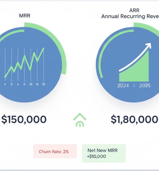 MRR vs ARR The Two Most Important Metrics for Your SaaS Business