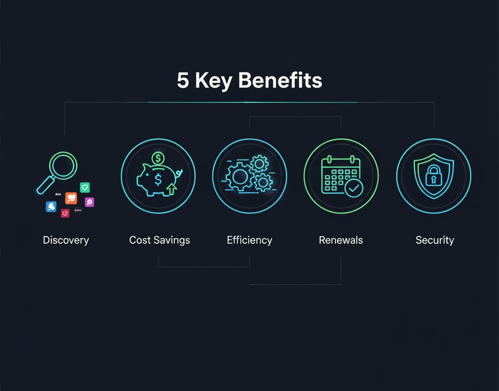 7 Best SaaS Subscription Management Software to Stop Wasting Money in 2026 49 The 5 Key Benefits of Using a SaaS Management Platform