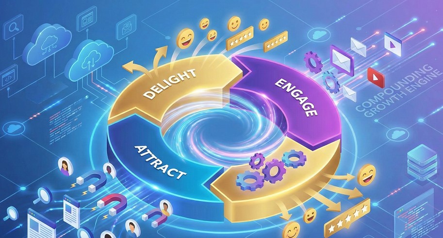 How to Build a SaaS Content Marketing Flywheel (That Actually Compounds)